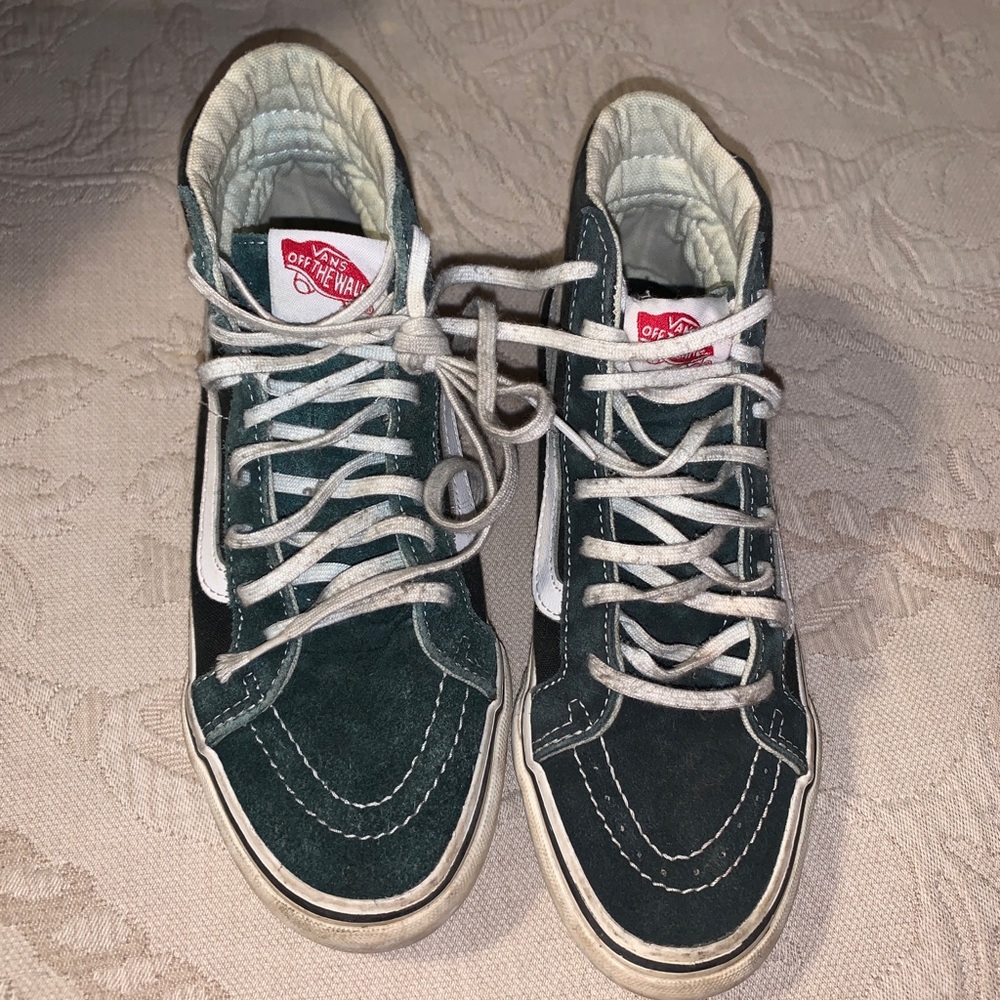 Vans Sk8 Hi Tops Slim Black